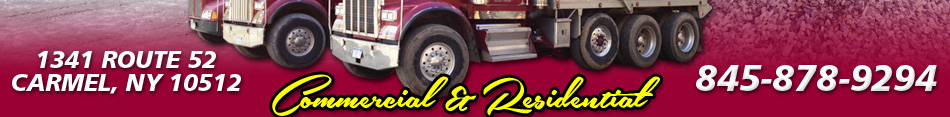 Liberty Bell Trucking - Sand & Salt, Item 4, Drainage Stone, Low Bed Service - Serving Putnam, Westchester and Dutchess Counties in New York State